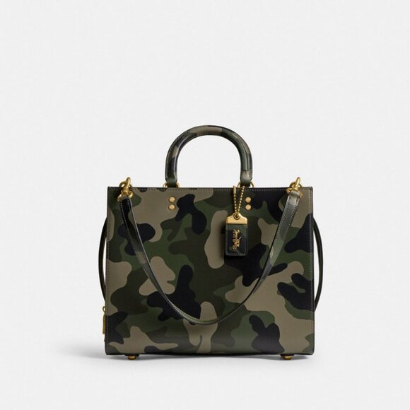 Coach Rogue Bag With Camo Print Purses - Picture 1 of 10
